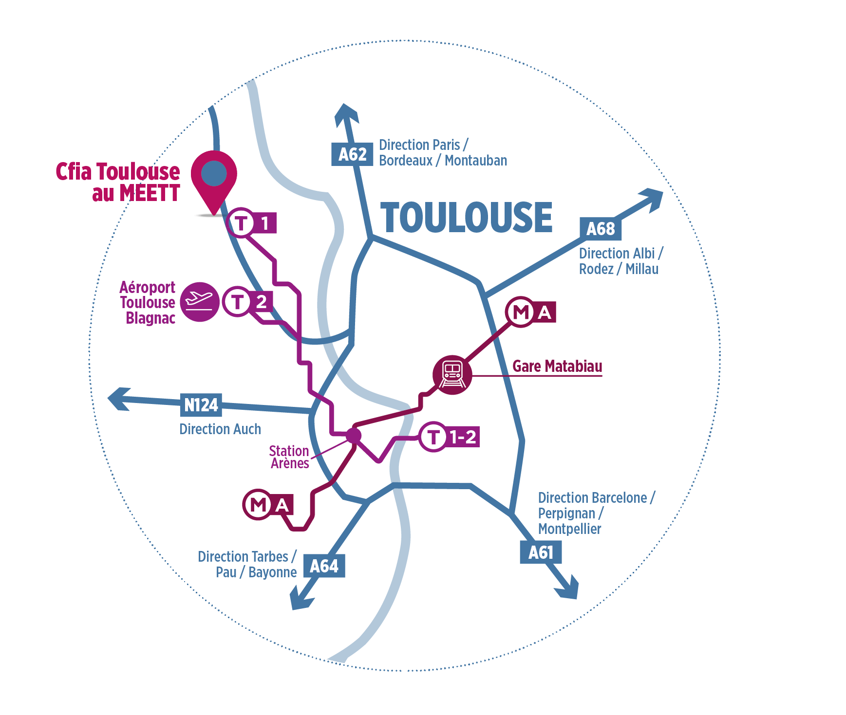 carte toulouse